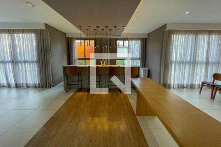 Studio para alugar com 28m², 1 quarto e sem vaga Studio para alugar com 28m², 1 quarto e sem vagaÁrea comum - Salão de festas
