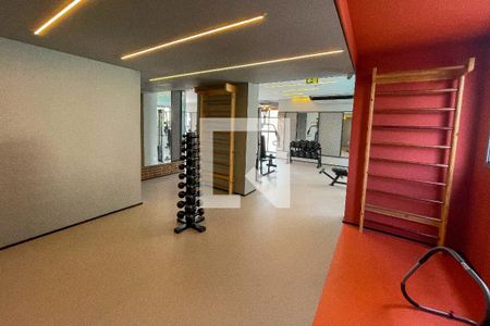 Studio para alugar com 28m², 1 quarto e sem vaga Studio para alugar com 28m², 1 quarto e sem vagaÁrea comum - Academia