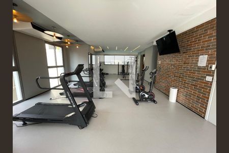 Studio para alugar com 28m², 1 quarto e sem vaga Studio para alugar com 28m², 1 quarto e sem vagaÁrea comum - Academia