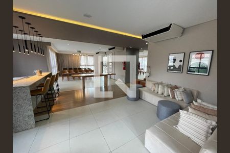 Studio para alugar com 28m², 1 quarto e sem vaga Studio para alugar com 28m², 1 quarto e sem vagaÁrea comum - Salão de festas