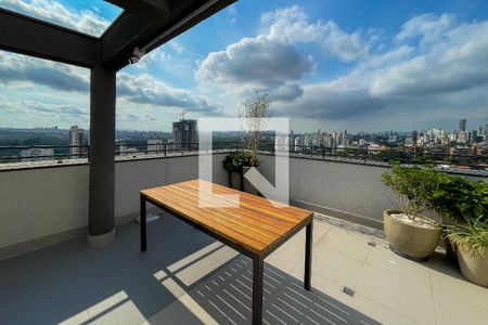 Studio para alugar com 28m², 1 quarto e sem vaga Studio para alugar com 28m², 1 quarto e sem vagaÁrea comum - Churrasqueira