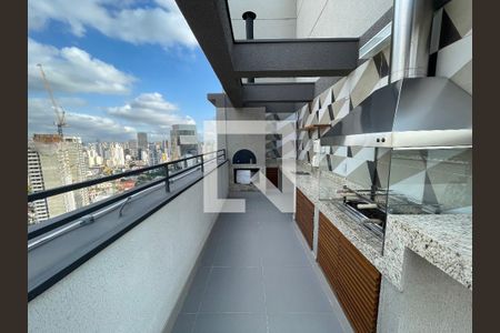 Studio para alugar com 28m², 1 quarto e sem vaga Studio para alugar com 28m², 1 quarto e sem vagaÁrea comum - Churrasqueira