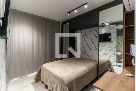 Studio - Detalhe Cortinas de apartamento à venda com 1 quarto, 25m² em Santa Cecília, São Paulo