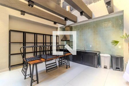 Apartamento à venda com 25m², 1 quarto e sem vagaChurrasqueira