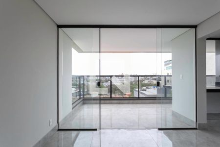 Varanda da sala de apartamento à venda com 4 quartos, 161m² em Castelo, Belo Horizonte