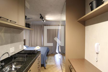 Studio à venda com 22m², 1 quarto e sem vagaCozinha