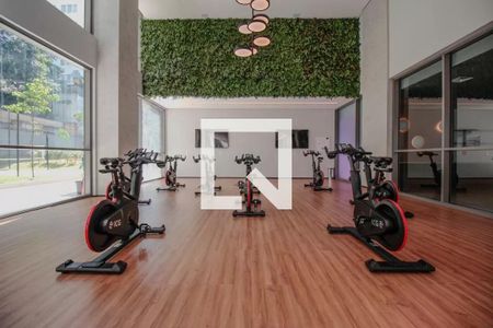 Studio para alugar com 23m², 1 quarto e sem vagaÁrea comum - Academia