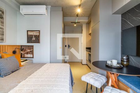 Studio de kitnet/studio para alugar com 1 quarto, 23m² em Cerqueira César, São Paulo