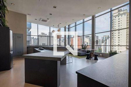 Studio para alugar com 23m², 1 quarto e sem vagaÁrea comum - Salão de festas