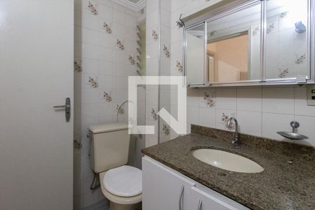 Banheiro Social de apartamento para alugar com 1 quarto, 52m² em Liberdade, São Paulo