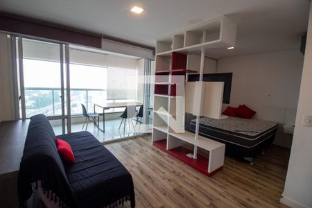 Sala de kitnet/studio à venda com 1 quarto, 43m² em Campo Belo, São Paulo