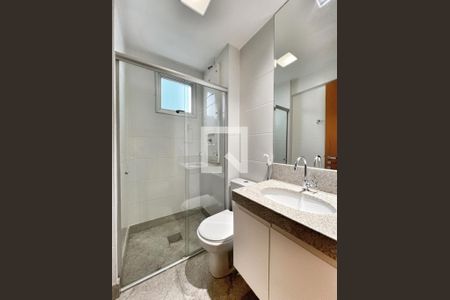 Suíte de apartamento à venda com 3 quartos, 85m² em Funcionários, Belo Horizonte