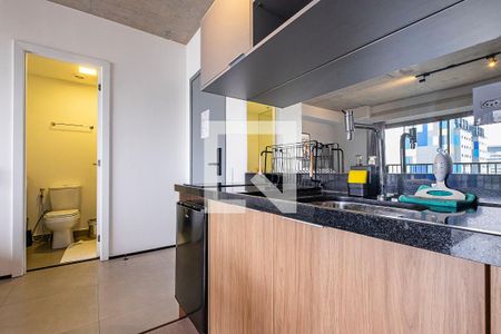 Studio de kitnet/studio para alugar com 1 quarto, 33m² em Cerqueira César, São Paulo