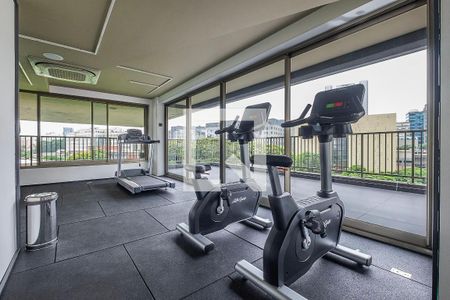 Studio à venda com 33m², 1 quarto e sem vagaAcademia