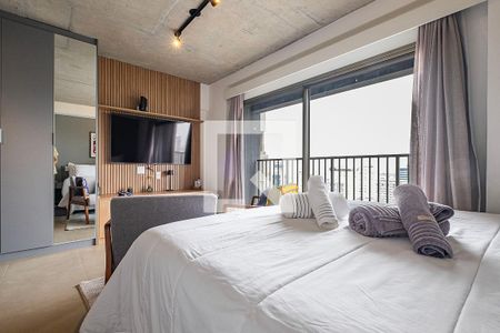 Studio de kitnet/studio para alugar com 1 quarto, 33m² em Cerqueira César, São Paulo