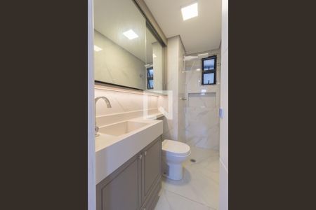 Apartamento à venda com 61m², 2 quartos e 2 vagasBanheiro Social