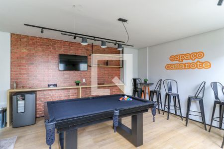 Apartamento para alugar com 36m², 2 quartos e sem vaga Apartamento para alugar com 36m², 2 quartos e sem vagaÁrea comum - Salão de Jogos