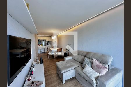 Sala de apartamento à venda com 2 quartos, 66m² em Campo Belo, São Paulo