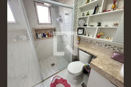 Banheiro da Suíte 1 de apartamento para alugar com 3 quartos, 100m² em Barra Funda, São Paulo