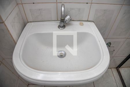 Banheiro de kitnet/studio para alugar com 1 quarto, 49m² em Vila Nova Santa Luzia, São Bernardo do Campo