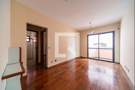 Sala de apartamento à venda com 1 quarto, 59m² em Vila Alzira, Santo André