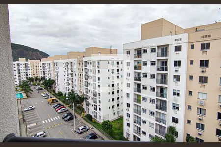 sala - varanda vista de apartamento à venda com 2 quartos, 40m² em Anil, Rio de Janeiro