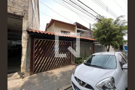 Fachada+Placa de casa para alugar com 3 quartos, 144m² em Vila Rui Barbosa, São Paulo