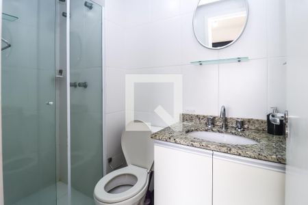 Studio para alugar com 28m², 1 quarto e sem vaga Studio para alugar com 28m², 1 quarto e sem vagaBanheiro