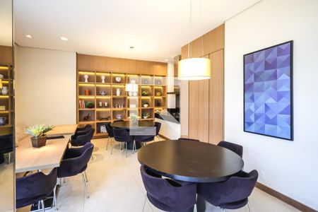 Studio para alugar com 28m², 1 quarto e sem vaga Studio para alugar com 28m², 1 quarto e sem vagaÁrea comum - Salão de festas