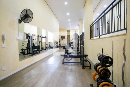 Apartamento para alugar com 45m², 1 quarto e 1 vaga Apartamento para alugar com 45m², 1 quarto e 1 vagaÁrea comum - Academia