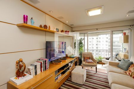 Sala de apartamento à venda com 3 quartos, 100m² em Jardim das Acácias, São Paulo