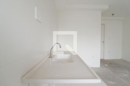 Sala/Cozinha/Área de Serviço de apartamento à venda com 1 quarto, 32m² em Vila Paulicéia, São Paulo