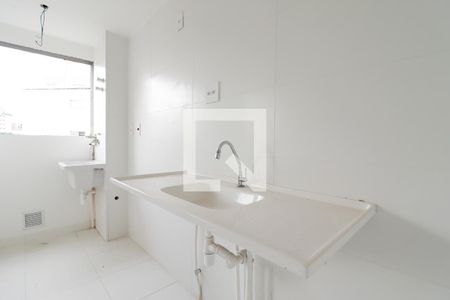 Sala/Cozinha/Área de Serviço de apartamento à venda com 1 quarto, 32m² em Vila Paulicéia, São Paulo