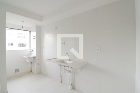 Sala/Cozinha/Área de Serviço de apartamento à venda com 1 quarto, 32m² em Vila Paulicéia, São Paulo