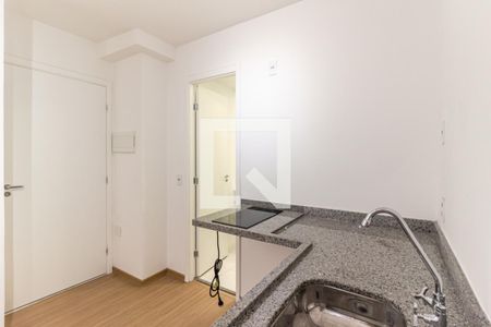 Cozinha de kitnet/studio à venda com 1 quarto, 26m² em Vila Buarque, São Paulo