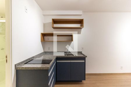 Cozinha de kitnet/studio à venda com 1 quarto, 26m² em Vila Buarque, São Paulo