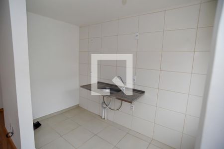Cozinha de apartamento para alugar com 2 quartos, 49m² em Santa Isabel, Viamão