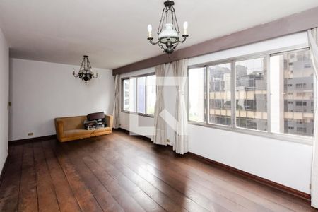 Sala de apartamento à venda com 3 quartos, 107m² em Jardim Paulistano, São Paulo