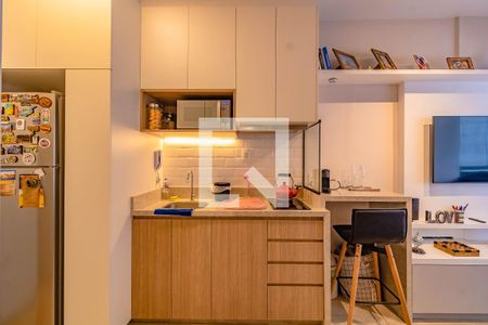 Apartamento à venda com 27m², 1 quarto e sem vagaCozinha 