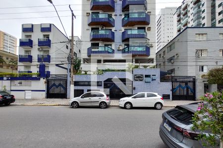 Fachada do Prédio de apartamento para alugar com 1 quarto, 60m² em Canto do Forte, Praia Grande