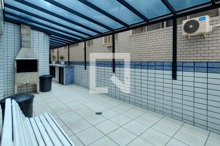 Área comum - Churrasqueira de apartamento para alugar com 1 quarto, 60m² em Canto do Forte, Praia Grande