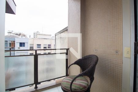 Varanda da Sala de apartamento para alugar com 1 quarto, 55m² em Ipanema, Rio de Janeiro