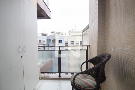 Varanda da Sala de apartamento para alugar com 1 quarto, 55m² em Ipanema, Rio de Janeiro