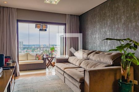 Sala de apartamento à venda com 3 quartos, 102m² em Vila Monte Alegre, São Paulo