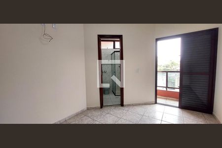 Quarto 1 suíte de apartamento à venda com 2 quartos, 60m² em Vila Homero Thon, Santo André