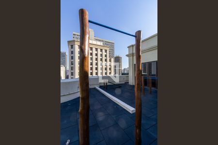 Studio para alugar com 20m², 1 quarto e sem vaga Studio para alugar com 20m², 1 quarto e sem vagaÁrea comum - Academia