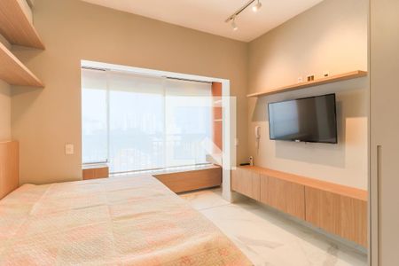 Sala/Quarto de kitnet/studio à venda com 1 quarto, 27m² em Santo Amaro, São Paulo