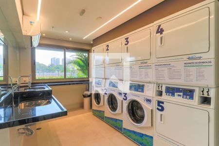 Studio à venda com 27m², 1 quarto e sem vagaÁrea comum - Lavanderia