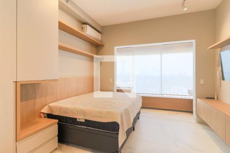 Sala/Quarto de kitnet/studio à venda com 1 quarto, 27m² em Santo Amaro, São Paulo