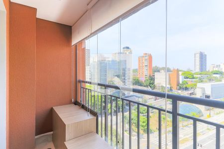 Studio à venda com 27m², 1 quarto e sem vagaVaranda